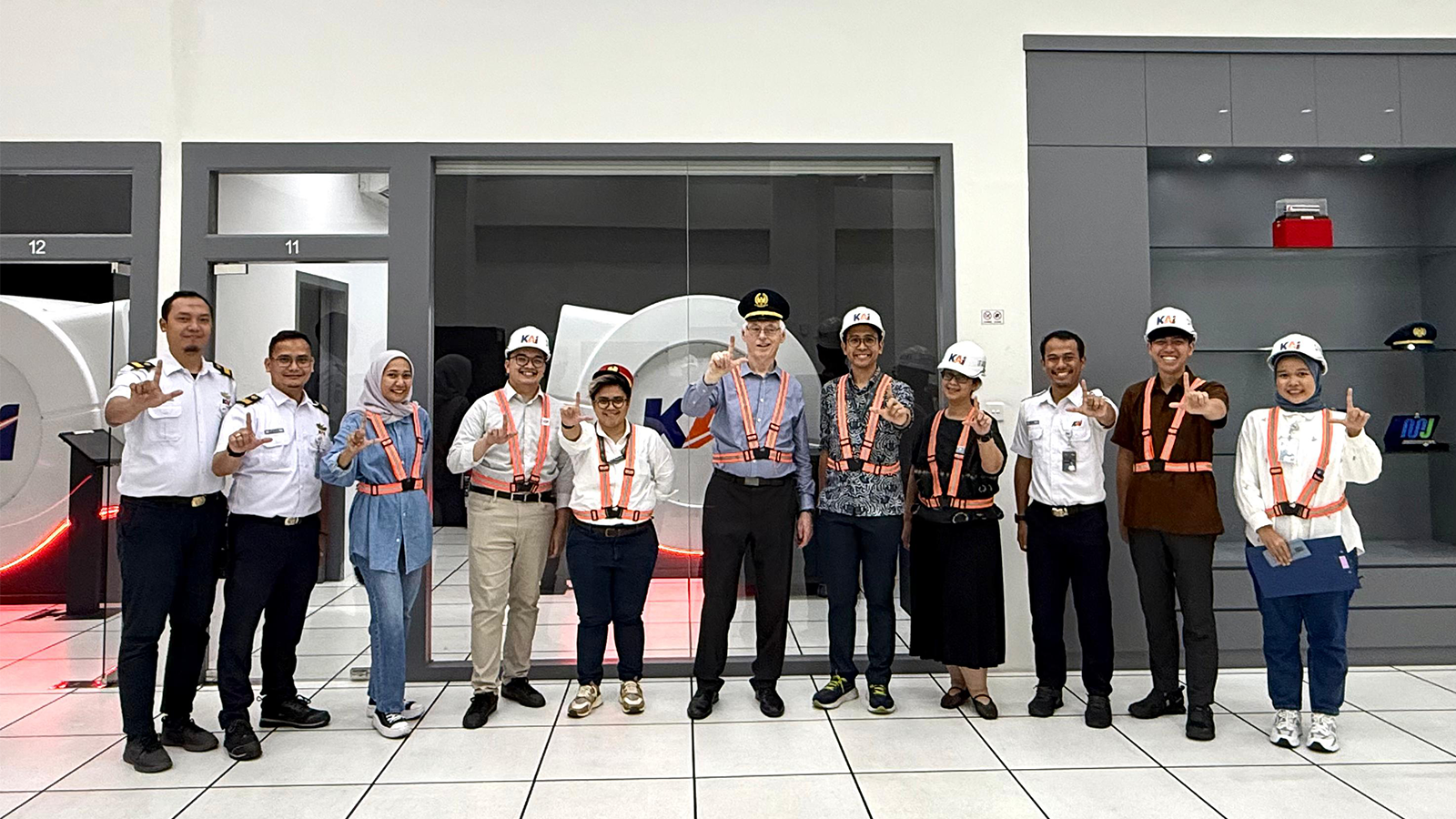 Site Visit to LRT Jabodebek Depot